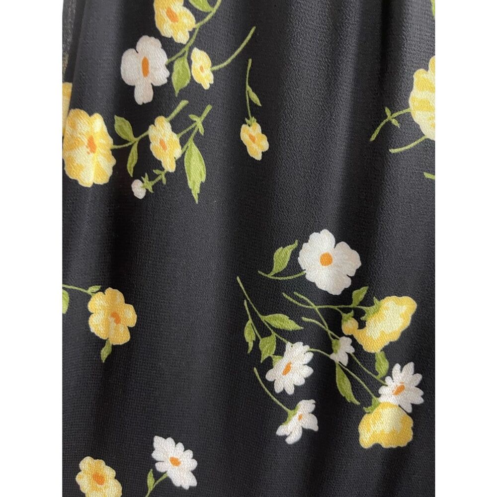 Reformation Starry Pant in a Floral Piazza Print. Wide leg floral boho pants - Picture 5 of 8
